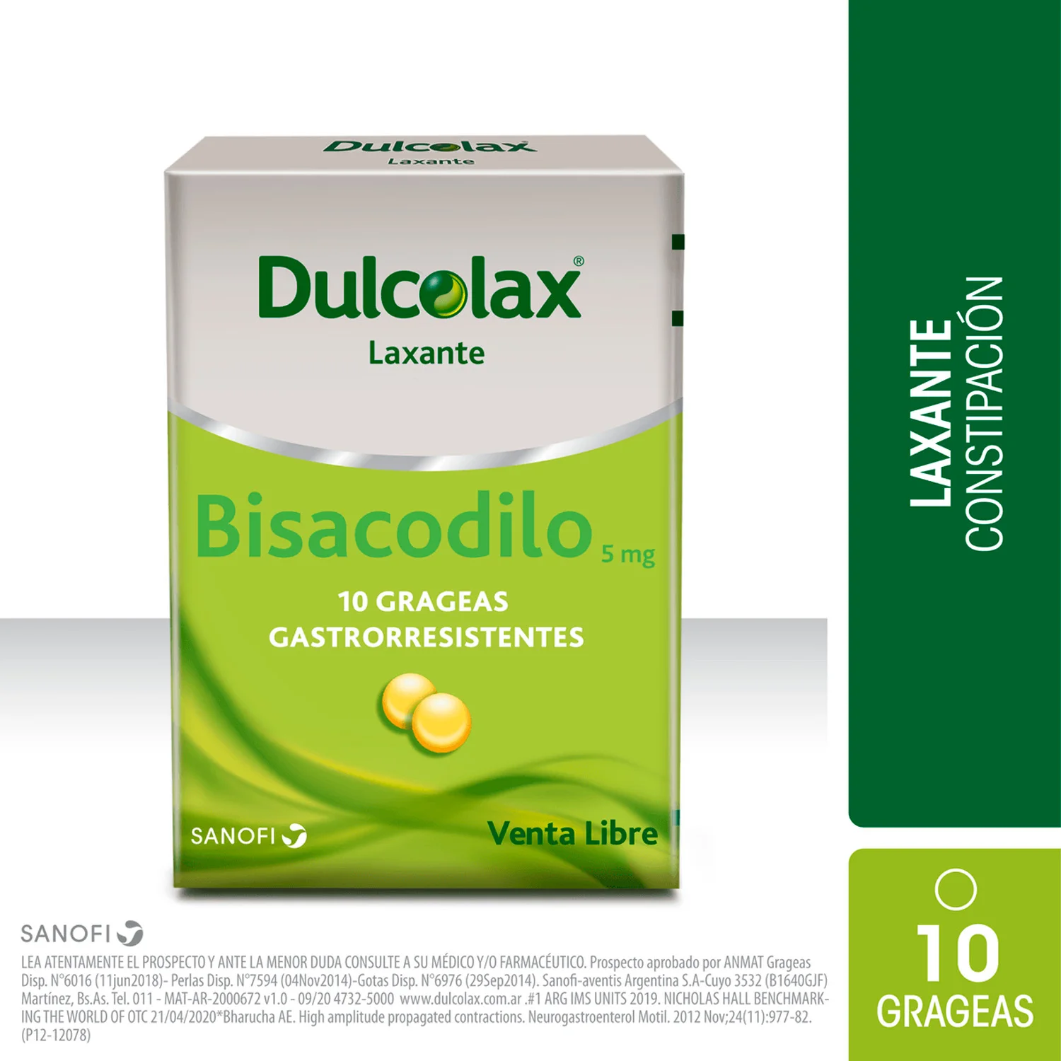 DULCOLAX X 10 GG