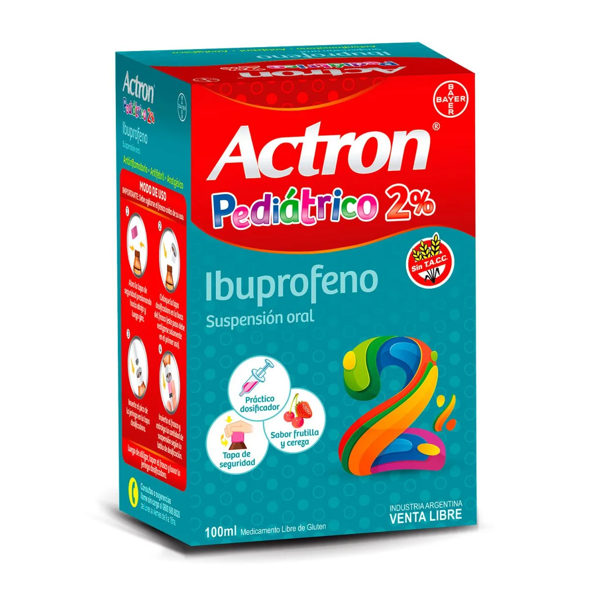 ACTRON PEDIATRICO 2% X 100ML