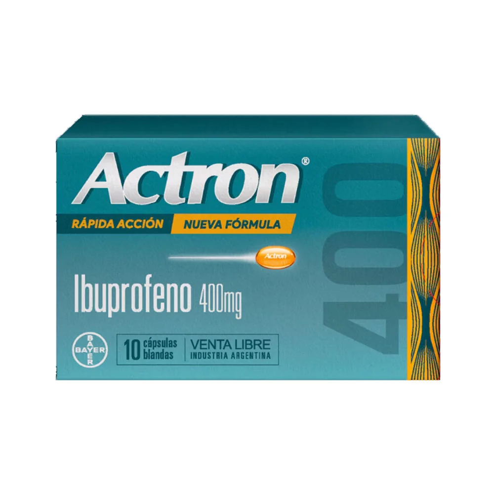 ACTRON NF 400 MG X 10 CPS BL