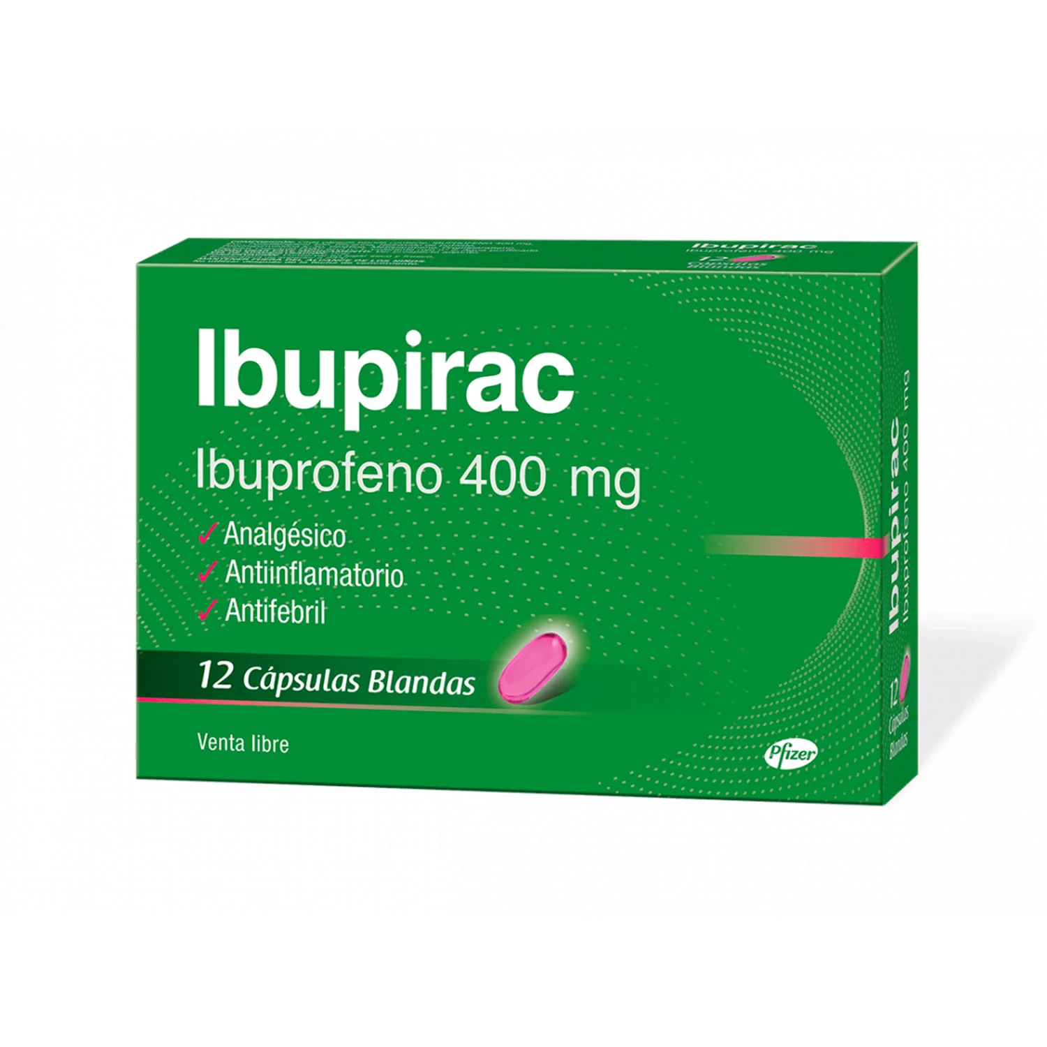 IBUPIRAC CB 400 MG X 12 CPS