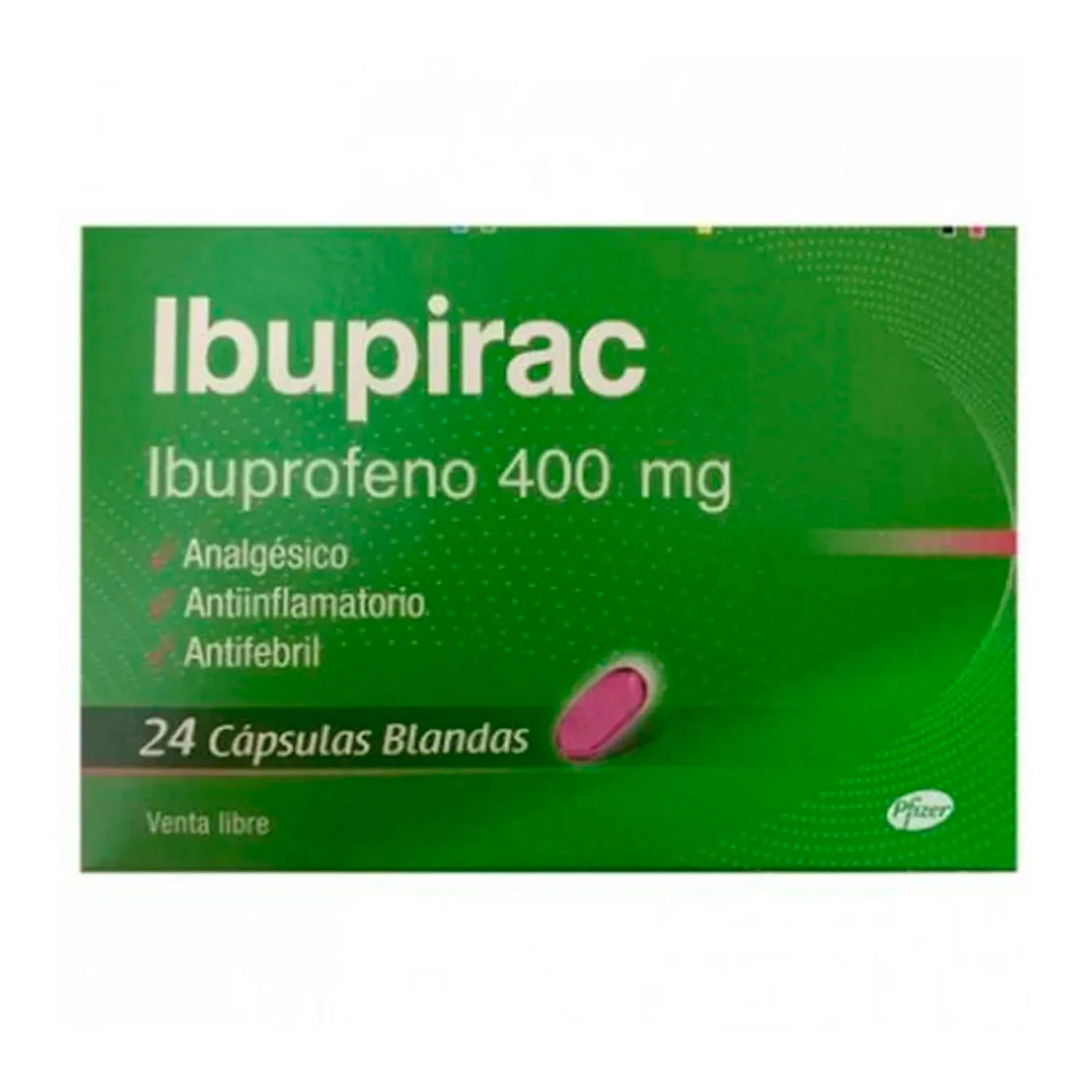IBUPIRAC CB 400 MG X 24 CPS
