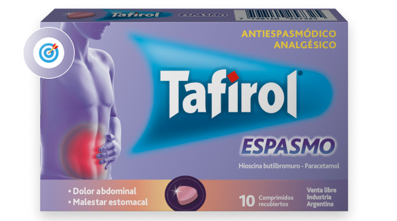 TAFIROL ESPASMO X 10 CMPR REC