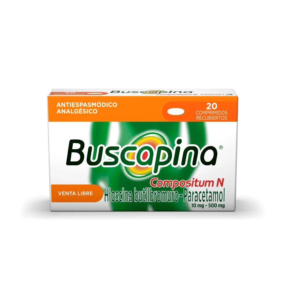 BUSCAPINA COMPUESTA X 20 CMPR