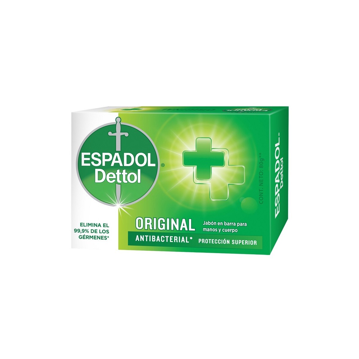 ESPADOL DETTOL JABÓN X 80G