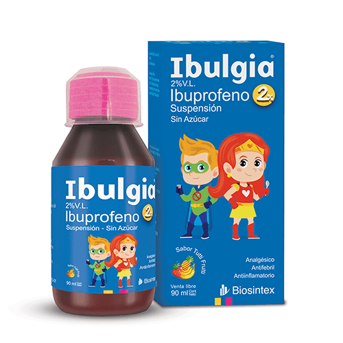 IBULGIA 2%  JARABE  TUTTI FRUTI 2X1