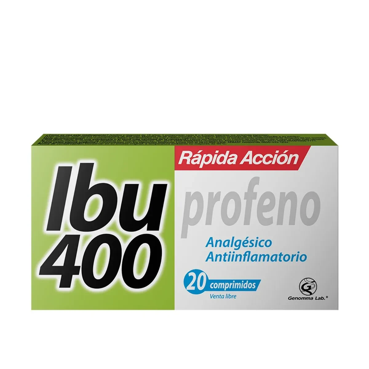 IBU400 X 20 COMPRIMIDOS 2X1