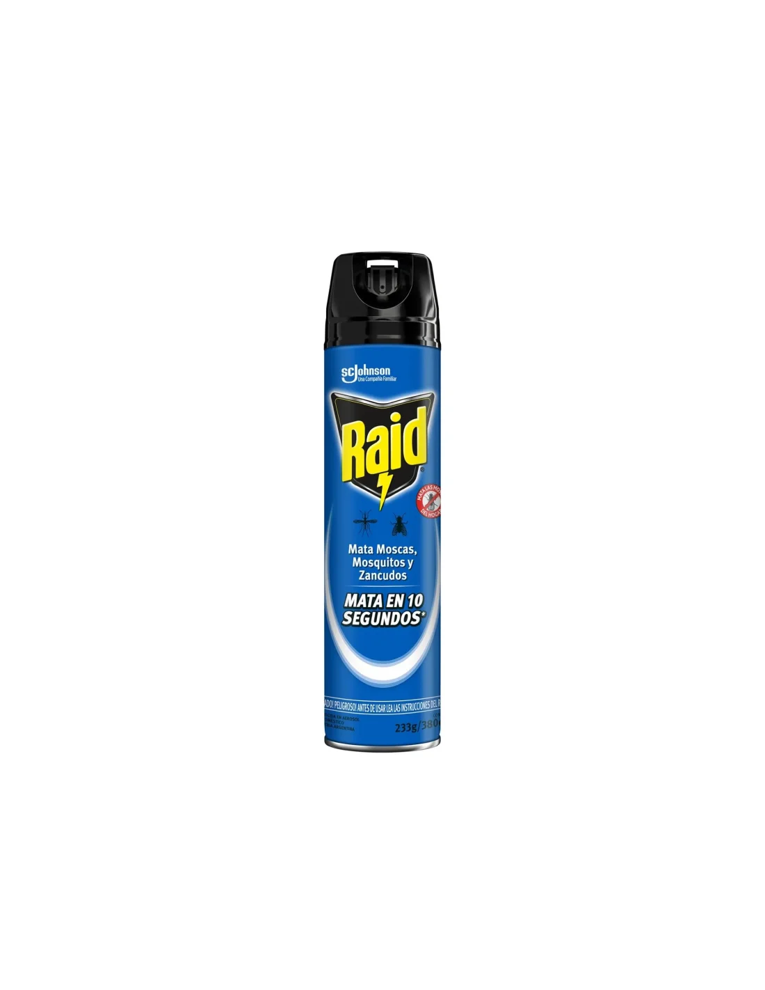 RAID AEROSOL MOSCA, MOSQUITO Y ZANCUDOS X 380