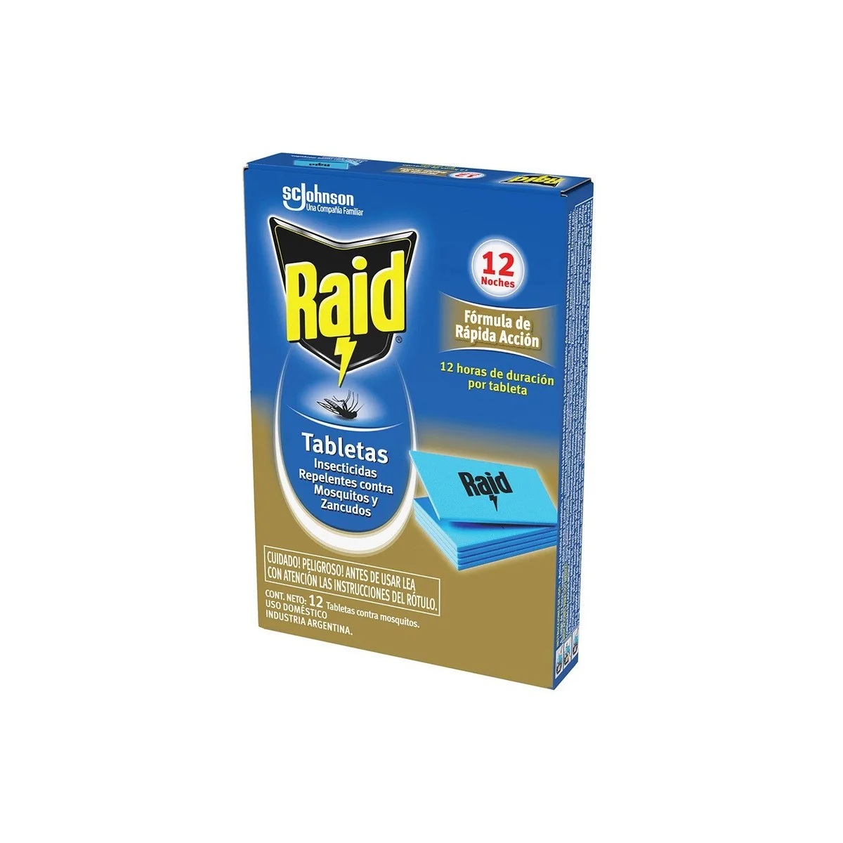 RAID TABLETAS X 12