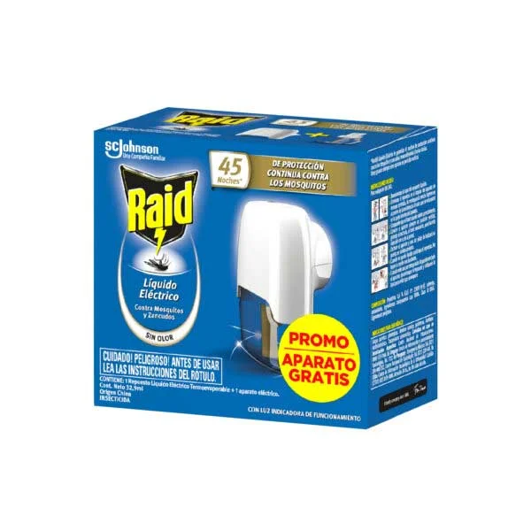 RAID LIQUIDO, APARATO X 45 NOCH