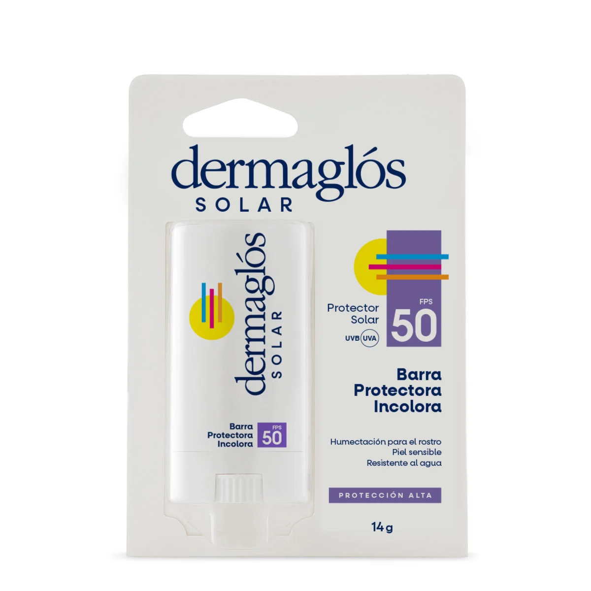 DERMAGLÓS PROTECTOR SOLAR BARRA 14G