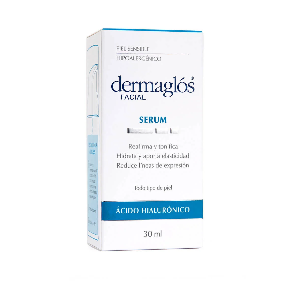 DERMAGLÓS FACIAL  ÁCIDO HIALURÓNICO SERUM X 30ML