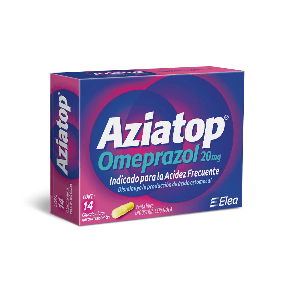AZIATOP 20 MG X 14 CAPS 2x1