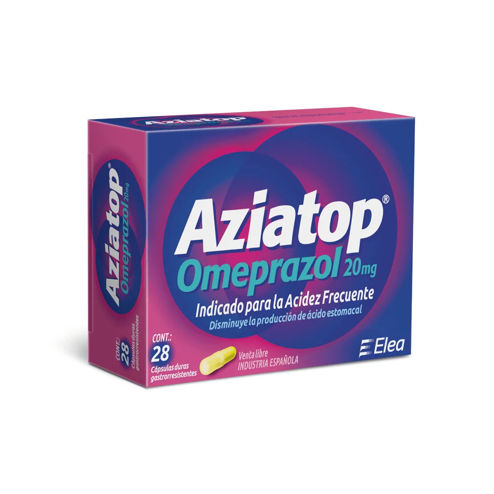 AZIATOP 20 MG X 28 CAPS 2x1