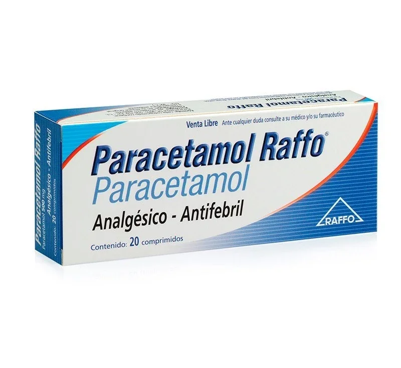 PARACETAMOL RAFFO 500 X 20 COMP
